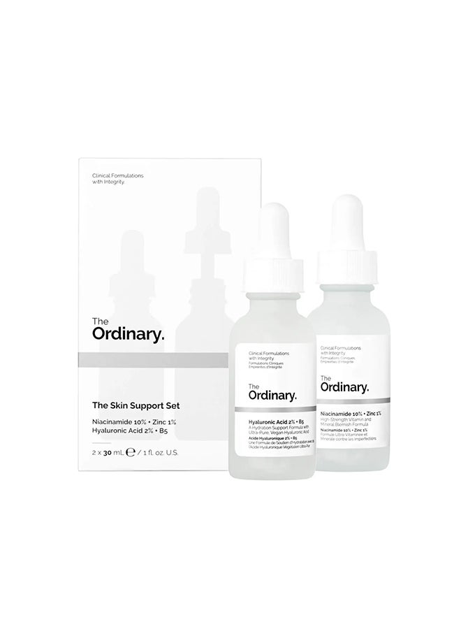 The Ordinary Pack Of 2 The Skin Support Set White 30ml - Image 1